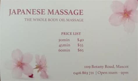 japanese massage mascot|Mascot Japanese Relaxation Massage in Mascot, NSW 2020.